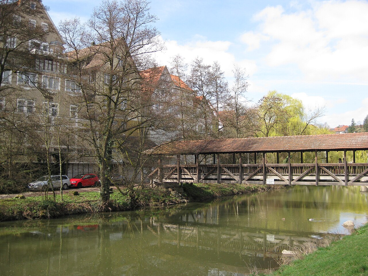 Stadtansicht von Backnang an der Murr