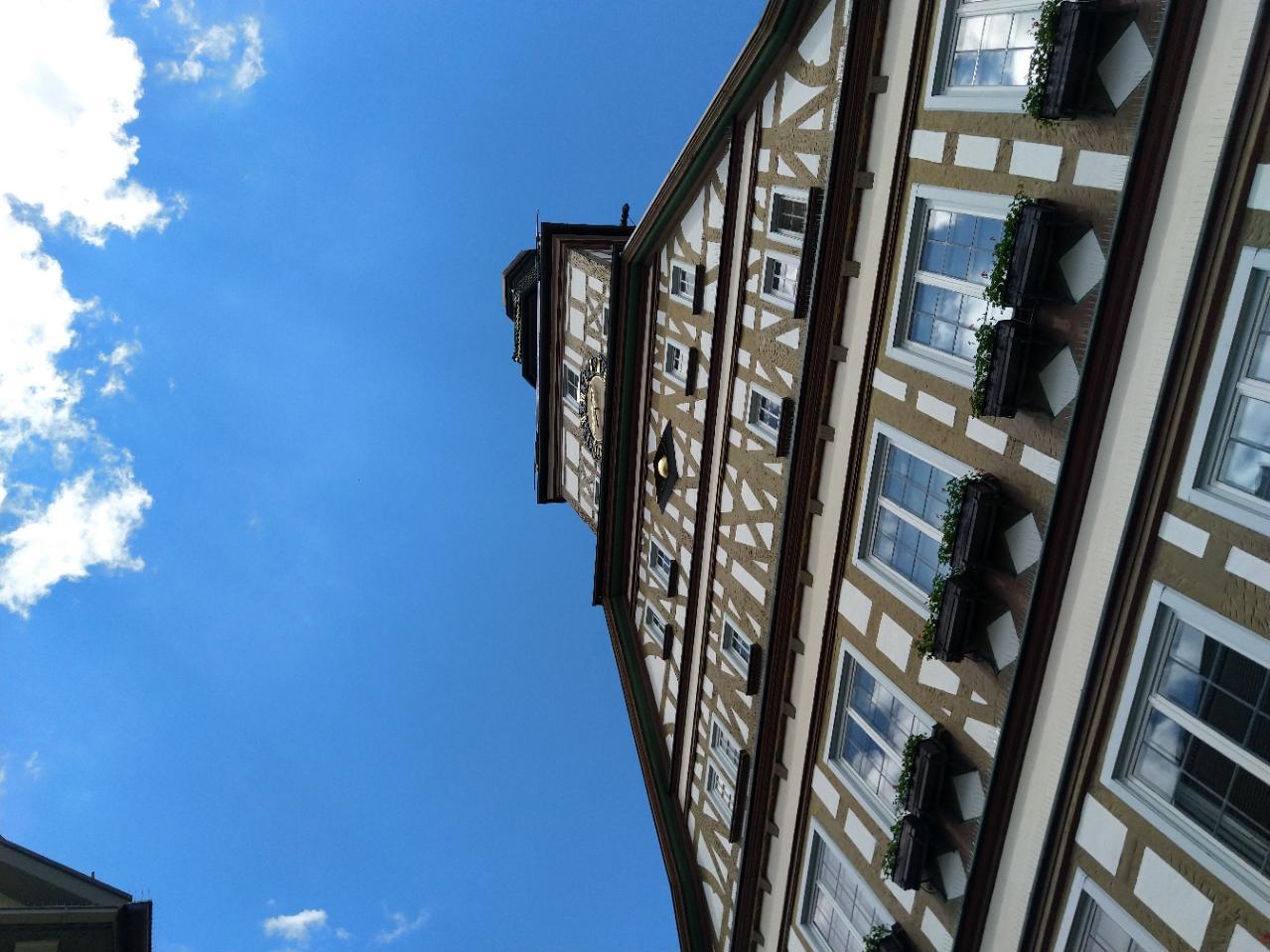 Fachwerk-Rathaus in Kirchheim unter Teck