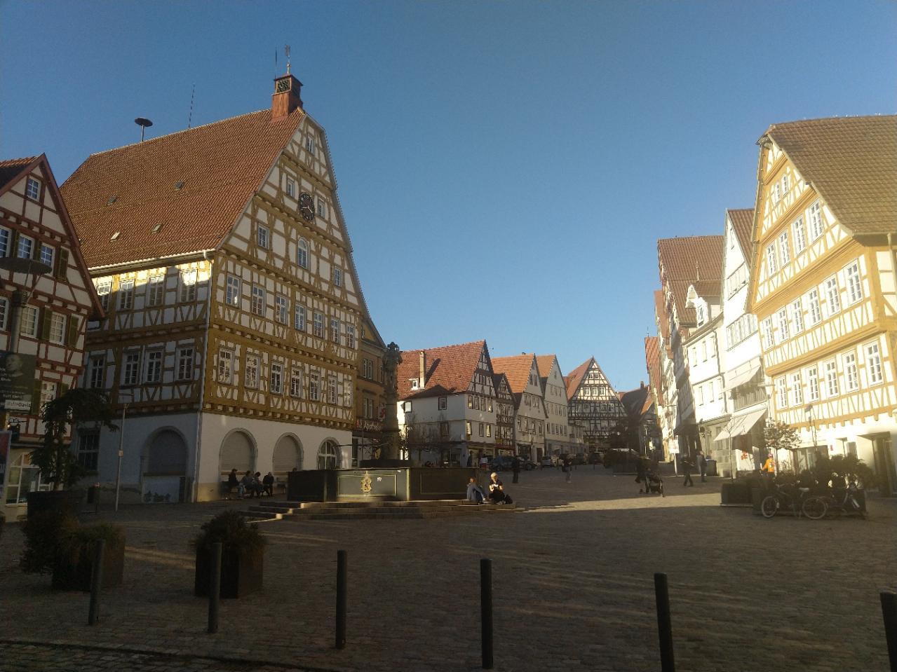 Marktplatz in Leonberg