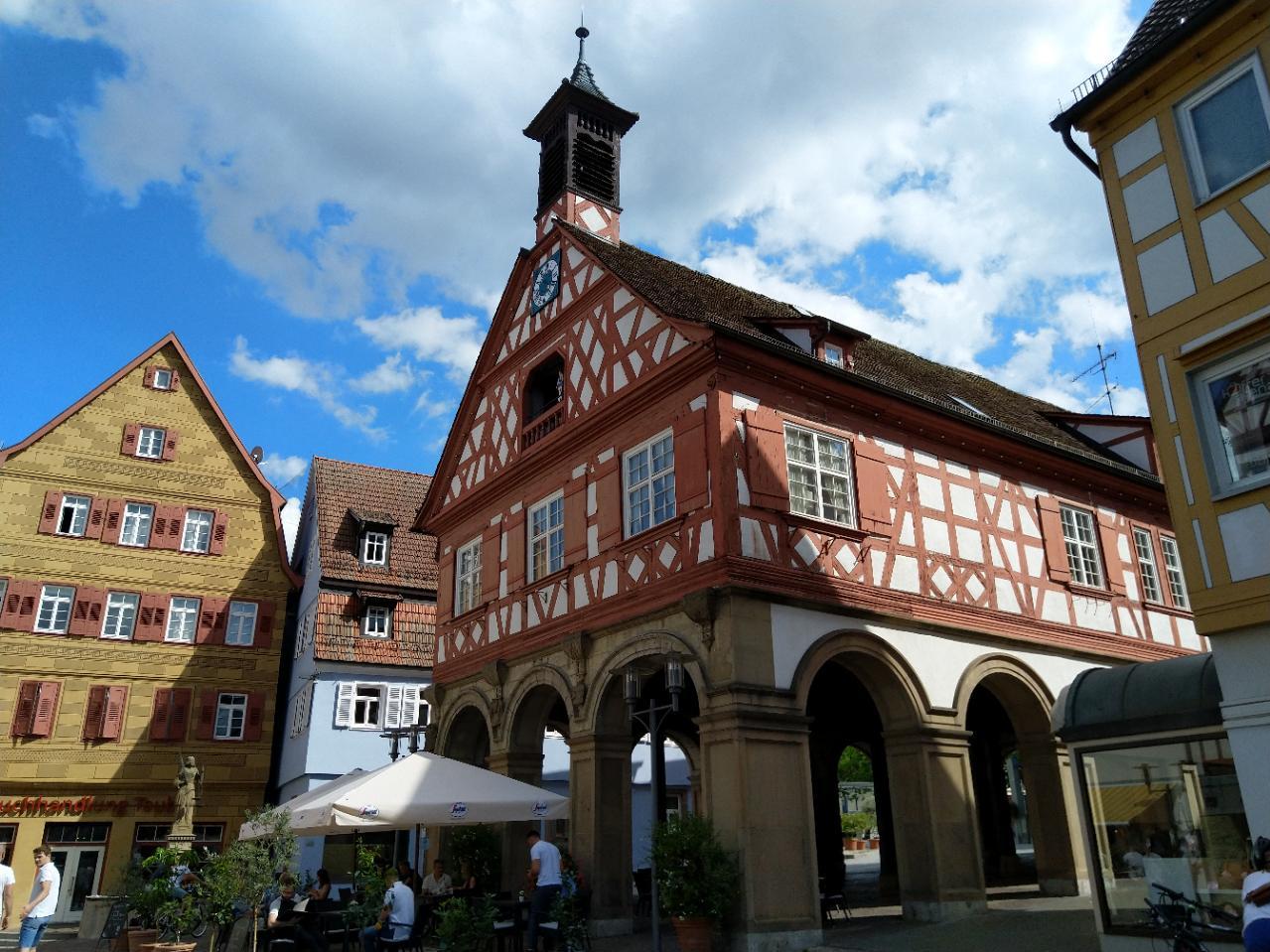 Altes Rathaus in der Waiblinger Altstadt